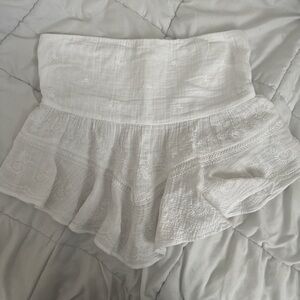 American Eagle Outfitters White Tube Top